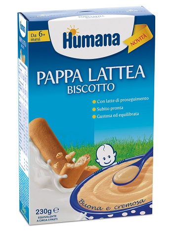 HUMANA PAPPA LATTEA BISCOTTO 230 G - Farma Nice