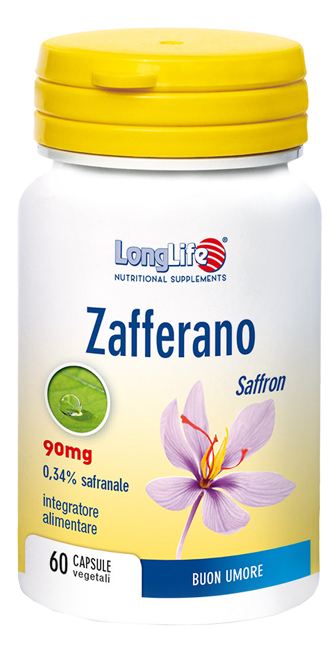 LONGLIFE ZAFFERANO 60 CAPSULE - Farma Nice