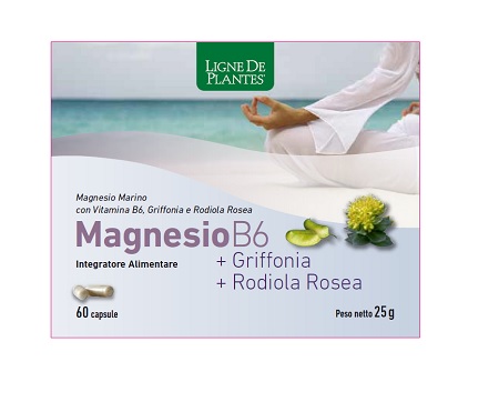 MAGNESIO B6 + GRIFFONIA + RODIOLA 60 CAPSULE - Farma Nice