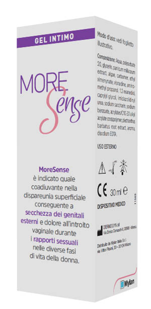 MORESENSE GEL TUBO 30 ML - Farma Nice