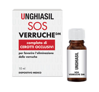 DISPOSITIVO MEDICO PER VERRUCHE IN FLACONE CON PENNELLINO 10 ML + 9 CEROTTI COPRIVERRUCA - Farma Nice