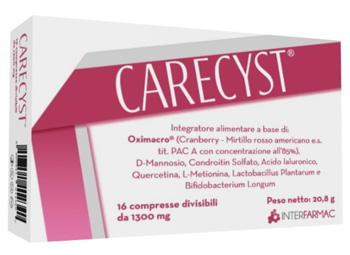 CARECYST 16 COMPRESSE DIVISIBILI DA 1300 MG - Farma Nice