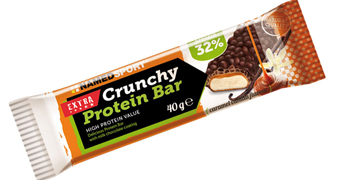CRUNCHY PROTEINBAR CARAMEL VANILLA 40 G - Farma Nice