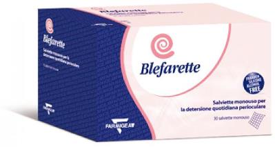 SALVIETTINE OCULARI MEDICATE BLEFARETTE SENZA PARABENI SENZA SILICONE SENZA ALCOOL 30 PEZZI - Farma Nice