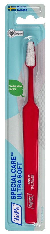 TEPE SPAZZOLINO SPECIAL CARE ROSSO - Farma Nice