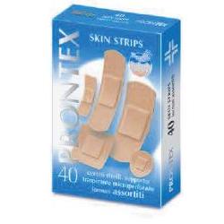CEROTTO PRONTEX SKIN STRIPS 6 FORMATI ASSORTITI ASTUCCIO 40 PEZZI - Farma Nice