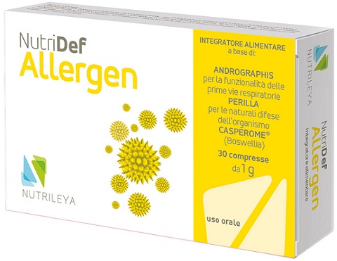 NUTRIDEF ALLERGEN 30 COMPRESSE - Farma Nice