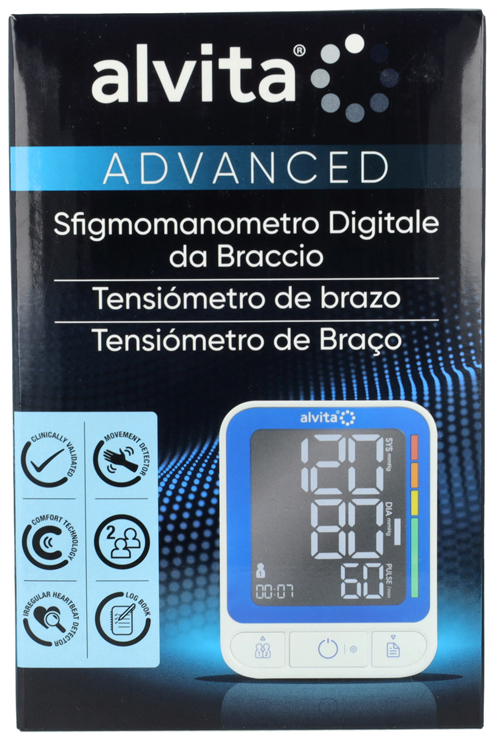 ALVITA SFIGMOMANOMETRO DA BRACCIO AUTOMATICO ADVANCE - Farma Nice