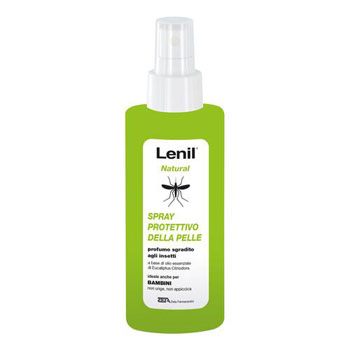 LENIL NATURAL SOLUZIONE ANTIZANZARA IN FLACONE + POMPA SPRAY 100 ML - Farma Nice