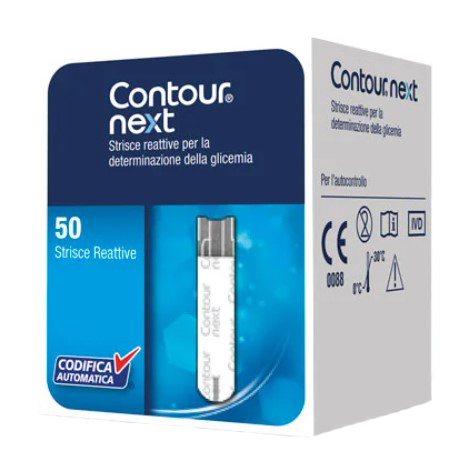 CONTOUR GLICEMIA STRISCE REATTIVE 50 PEZZI - Farma Nice