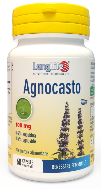 LONGLIFE AGNOCASTO 60 CAPSULE VEGETALI - Farma Nice