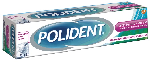 ADESIVO PROTESI DENTALI POLIDENT LUNGA TENUTA 70 G - Farma Nice