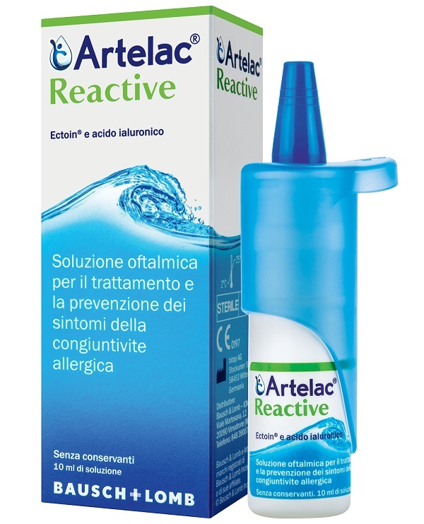 ARTELAC REACTIVE SOLUZIONE OFTALMICA MULTIDOSE FLACONE 10 ML - Farma Nice