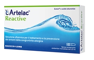 ARTELAC REACTIVE SOLUZIONE OFTALMICA MONODOSE 20 UNITA' DA 0,5 ML - Farma Nice