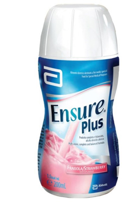 ENSURE PLUS FRAGOLA 4 BOTTIGLE DA 200 ML - Farma Nice