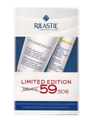 RILASTIL PROGRESSION IDRATANTE 50 ML + HD CONTORNO OCCHI 15 ML - Farma Nice
