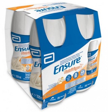 ENSURE NUTRIVIGOR VANIGLIA 4 BOTTIGLIE DA 220 ML - Farma Nice