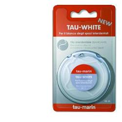 TAUMARIN FILO INTERDENTALE TAU WHITE 25 MT - Farma Nice