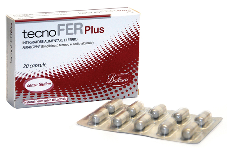 TECNOFER PLUS 20 CAPSULE - Farma Nice