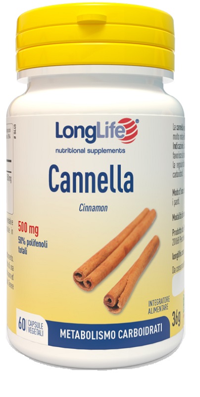 LONGLIFE CANNELLA 60 CAPSULE - Farma Nice