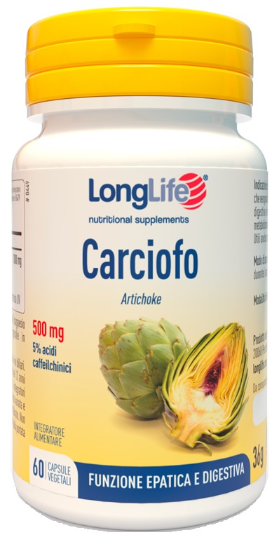 LONGLIFE CARCIOFO 60 CAPSULE VEGETALI - Farma Nice