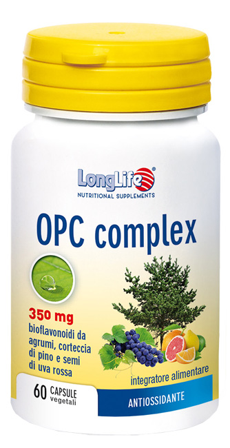 LONGLIFE OPC COMPLEX 60 CAPSULE VEGETALI - Farma Nice