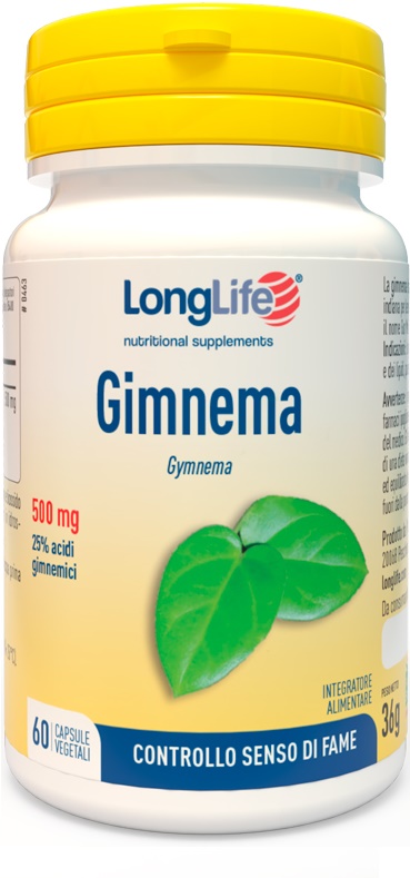 LONGLIFE GIMNEMA 60 CAPSULE VEGETALI - Farma Nice