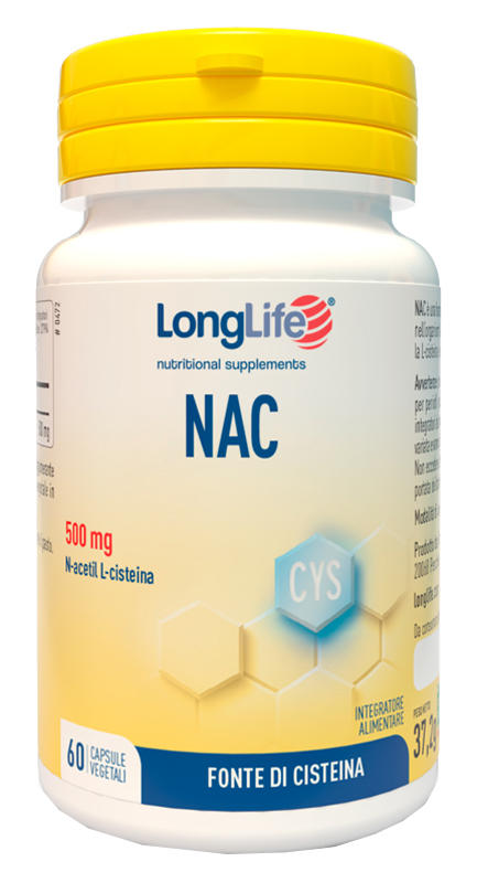 LONGLIFE NAC 60 CAPSULE VEGETALI - Farma Nice