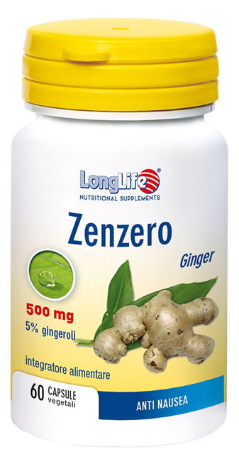 LONGLIFE ZENZERO 60 CAPSULE VEGETALI - Farma Nice