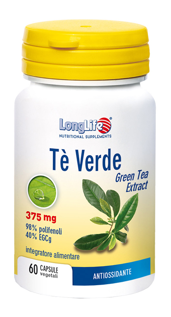 LONGLIFE TE' VERDE 60 CAPSULE VEGETALI - Farma Nice