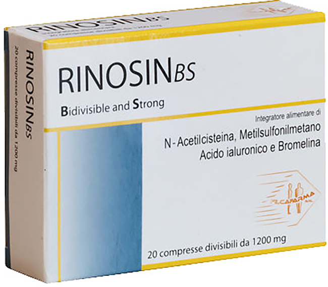 RINOSINBS 20 COMPRESSE DA 1.2 G - Farma Nice