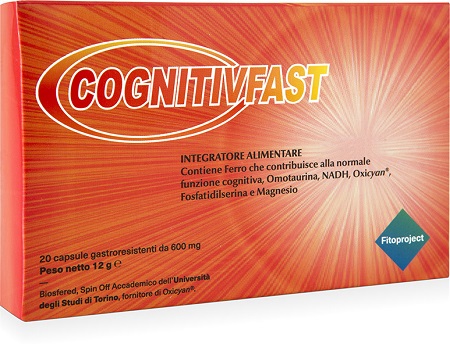 COGNITIVFAST 20 CAPSULE GASTRORESISTENTI DA 600 MG - Farma Nice