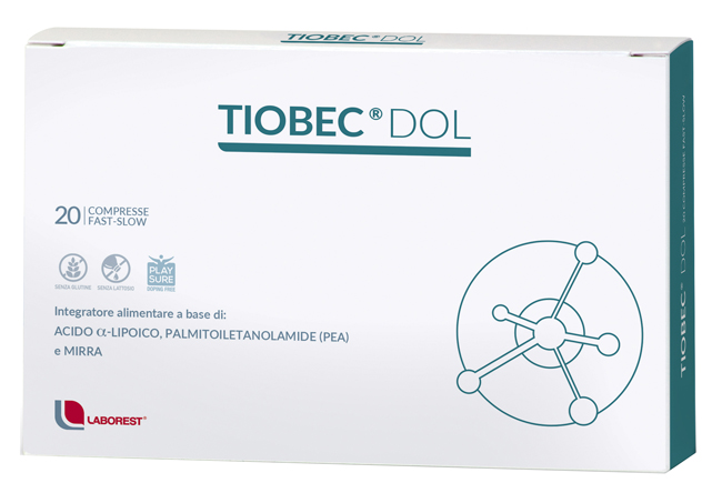 TIOBEC DOL 20 COMPRESSE DA 1455 MG - Farma Nice