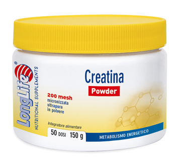 LONGLIFE CREATINA POWDER 150 G - Farma Nice