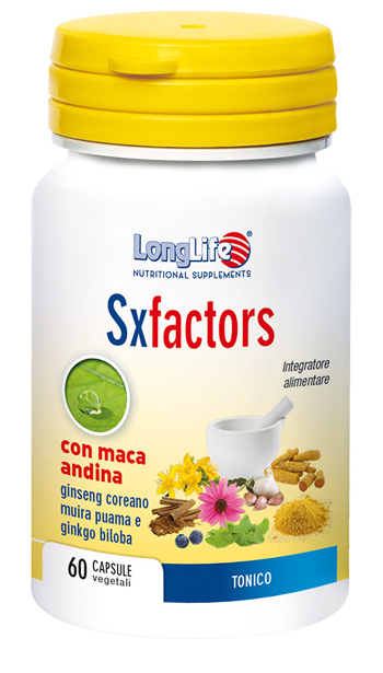 LONGLIFE SX FACTORS 60 CAPSULE VEGETALI - Farma Nice