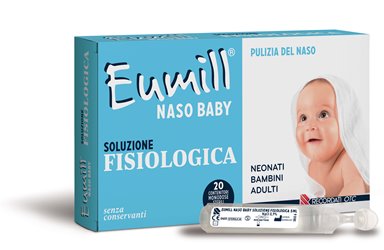 EUMILL NASO BABY SOLUZIONE FISIOLOGICA 20 MONODOSE 5 ML - Farma Nice