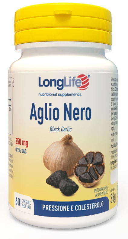 LONGLIFE AGLIO NERO 60 VEGICAPSULE - Farma Nice