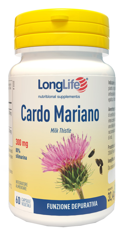 LONGLIFE CARDO MARIANO 60 CAPSULE - Farma Nice