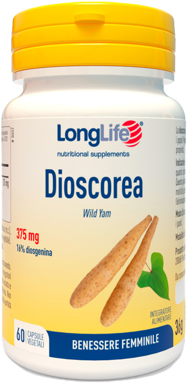 LONGLIFE DIOSCOREA 60 CAPSULE - Farma Nice