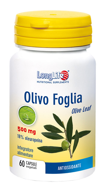 LONGLIFE OLIVO FOGLIA 60 CAPSULE VEGETALI - Farma Nice