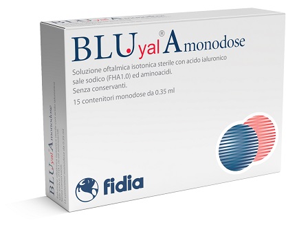 BLU YAL A MONODOSE GOCCE OCULARI 15 FLACONCINI 0,35 ML - Farma Nice