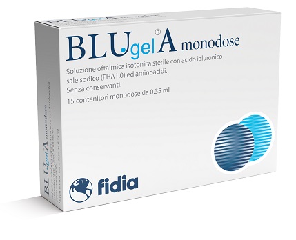 BLU GEL A MONODOSE GOCCE OCULARI 15 CONTENITORI MONODOSE - Farma Nice