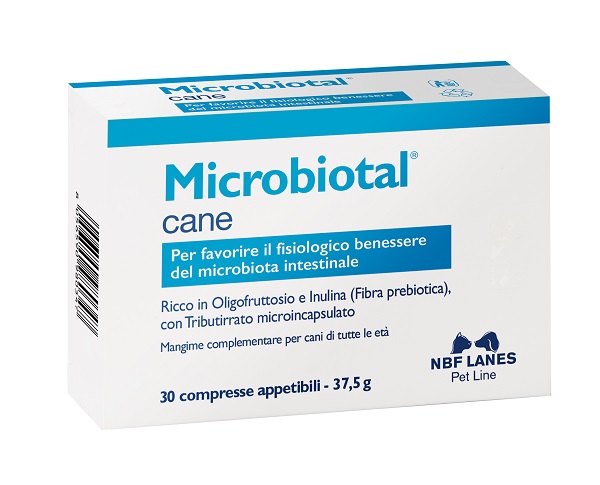 MICROBIOTAL CANE BLISTER 30 COMPRESSE APPETIBILI - Farma Nice
