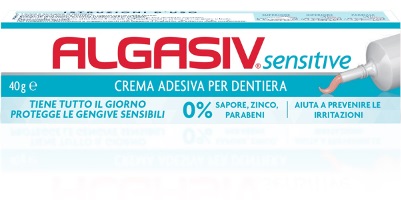 ALGASIV SENSITIVE CREMA ADESIVA PER PROTESI 40 G - Farma Nice