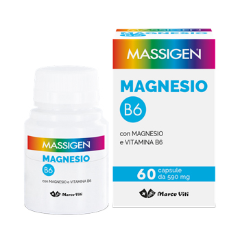 MASSIGEN MAGNESIO B6 60 CAPSULE - Farma Nice