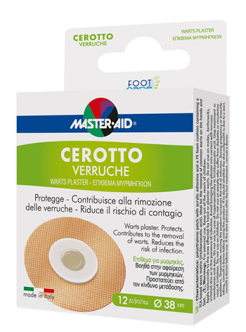 CEROTTO VERRUCHE MASTER-AID FOOT CARE 12 PEZZI - Farma Nice