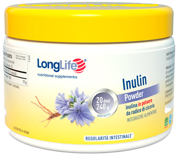 LONGLIFE INULINA POWDER 240 G - Farma Nice
