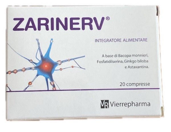 ZARINERV 20 COMPRESSE - Farma Nice
