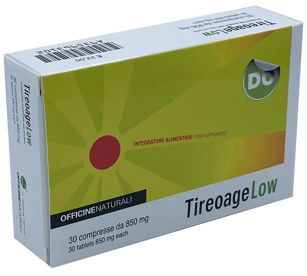 TIREOAGE LOW 30 COMPRESSE 850 MG - Farma Nice