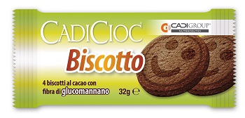 CADICIOC BISCOTTO CACAO 4 PEZZI 8 G - Farma Nice